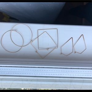 Minimalist Wire Hoops